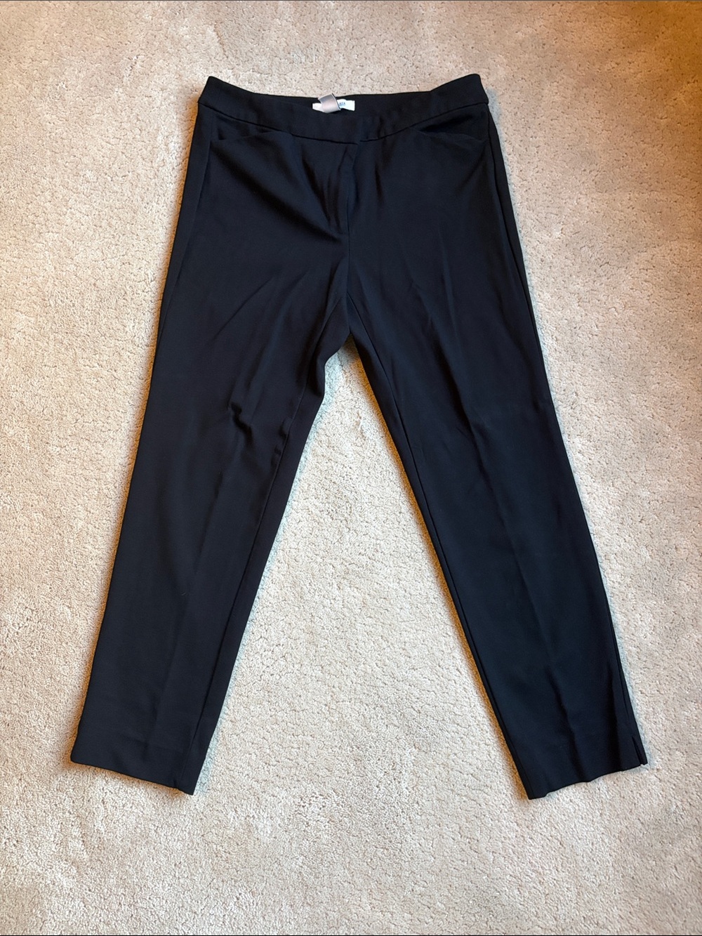 White House Black Market Black Slim Ankle Trousers